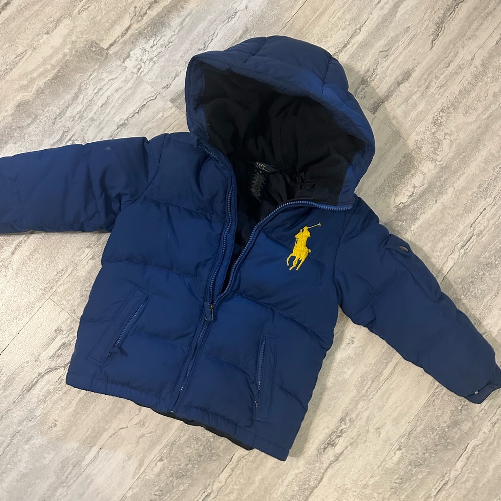 Boys Ralp Lauren polo puffer